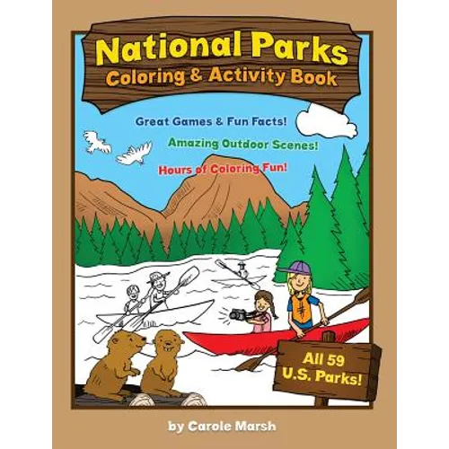 America's National Parks Coloring and Activity Book