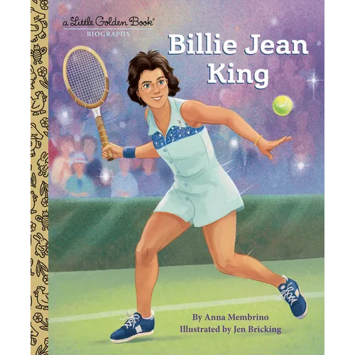 Billie Jean King: A Little Golden Book Biography
