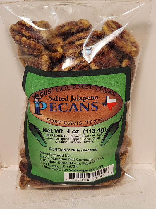 Jalapeño Salted Pecans