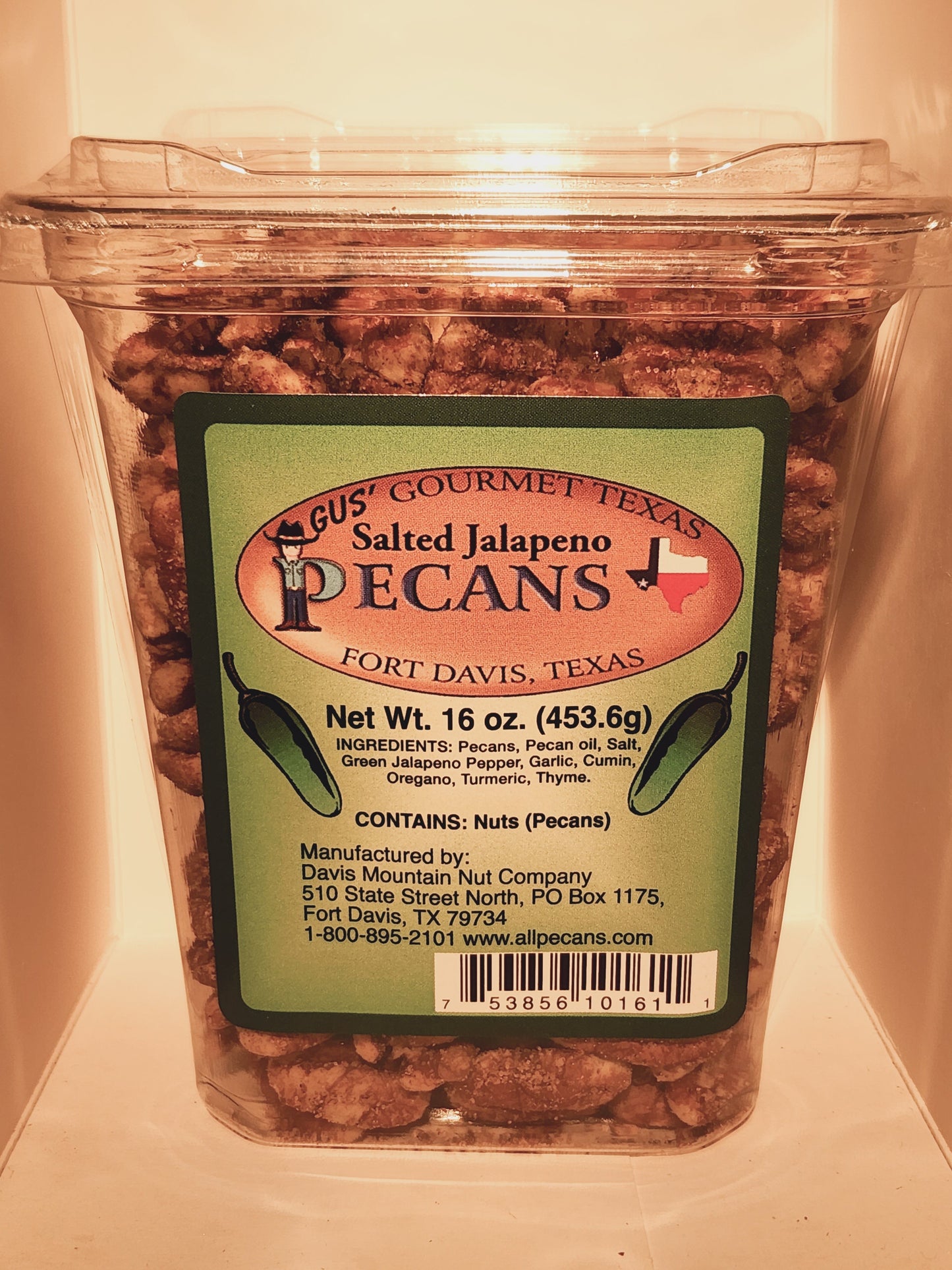 Jalapeño Salted Pecans