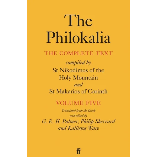The Philokalia Volume 5