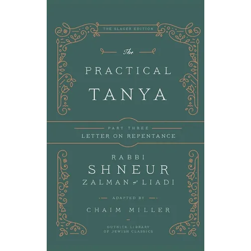 The Practical Tanya - Part Three - Letter On Repentance