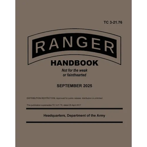 TC 3-21.76 Ranger Handbook September 2025