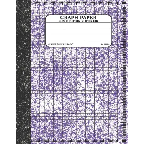 Graph Paper Composition Notebook: Math and Science Lover Graph Paper Cover Watercolor (Quad Ruled 4 squares per inch, 100 pages) Birthday Gifts For Ma