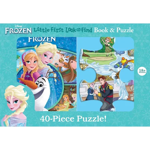 Disney Frozen: Little First Look and Find Book & Puzzle