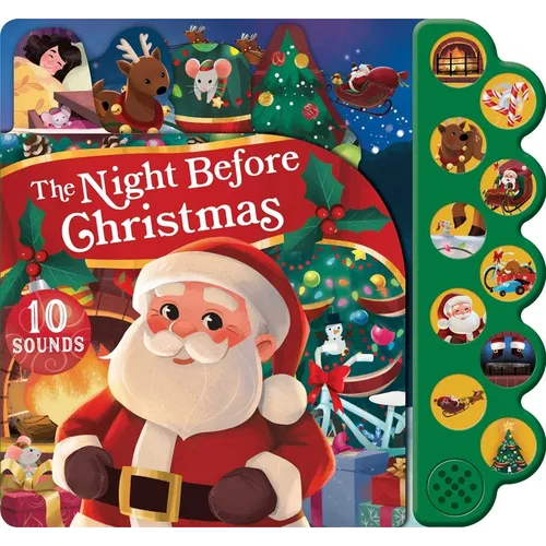 The Night Before Christmas 10-Button Sound Book
