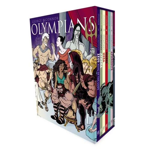 Olympians Boxed Set Books 1-6: Zeus, Athena, Hera, Hades, Poseidon & Aphrodite