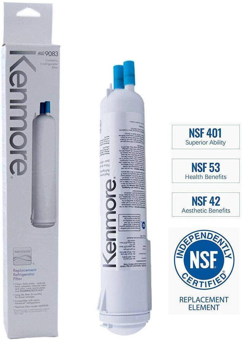 Kenmore 9083, 46-9083, 9030/9020 Replacement Refrigerator Water Filter, 2 Pack
