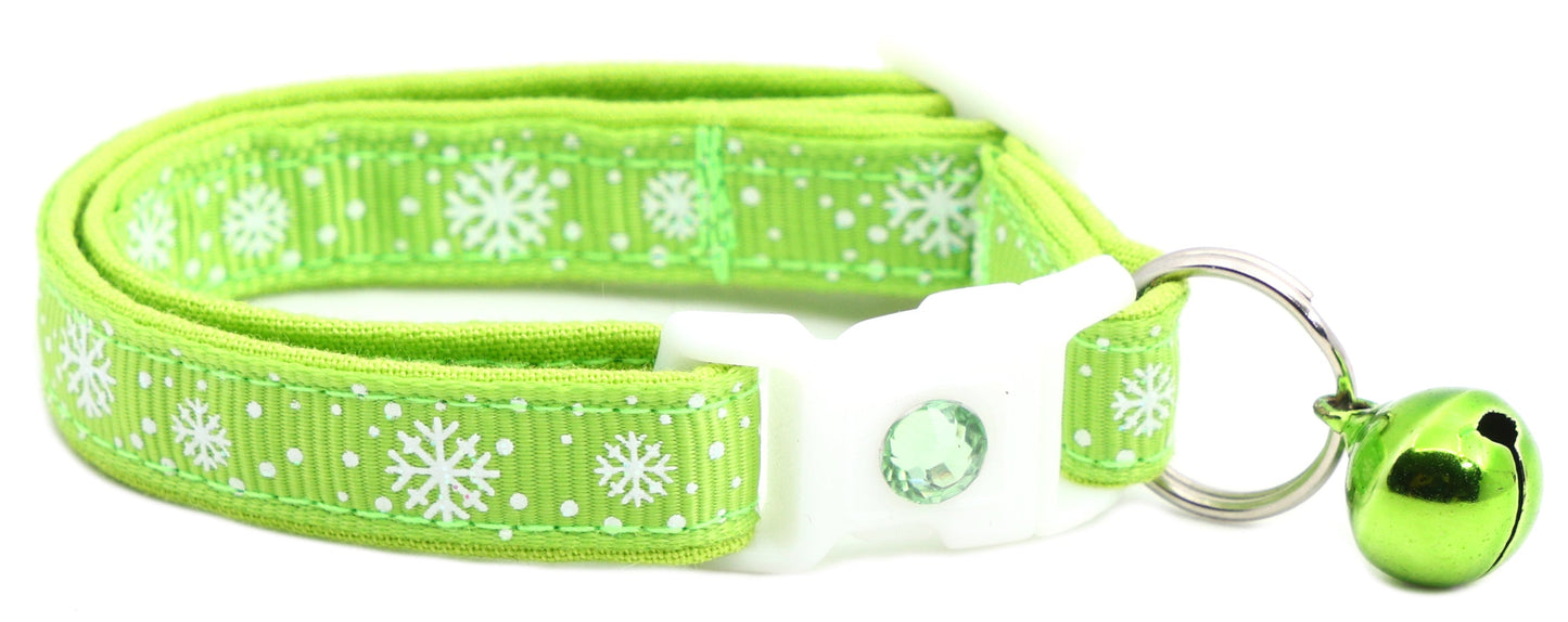 Snow Flurries Breakaway Cat Collar