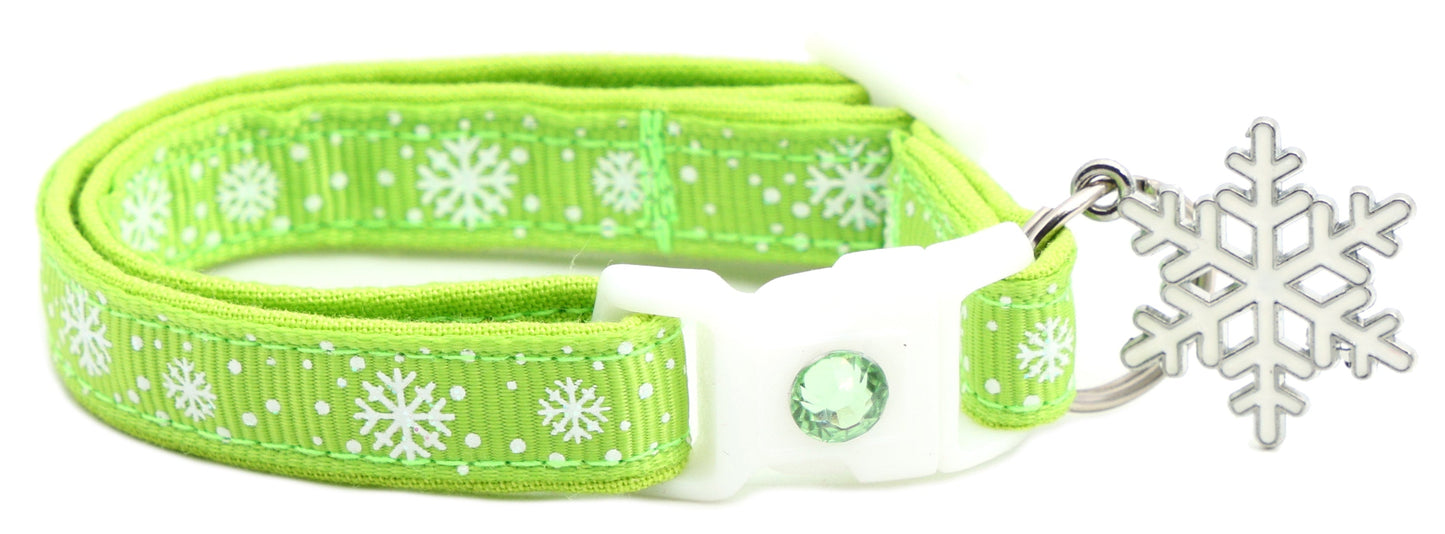 Snow Flurries Breakaway Cat Collar