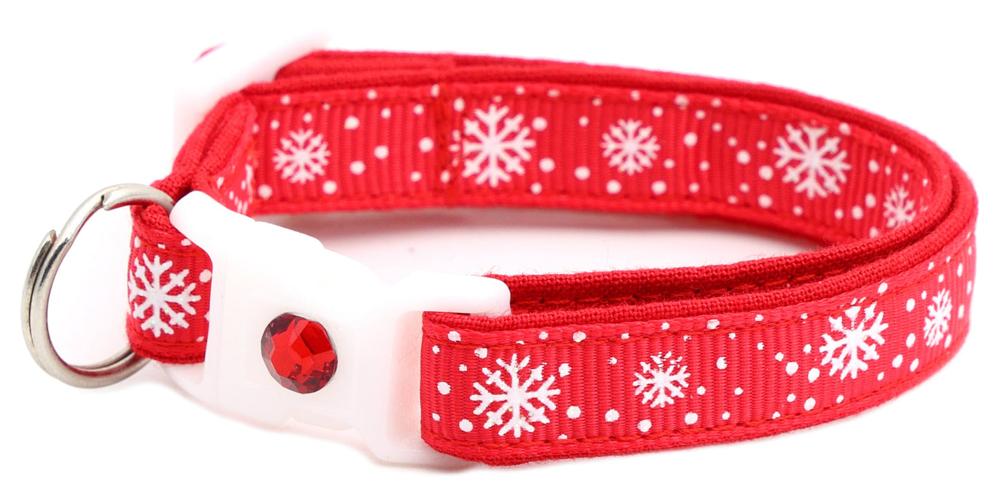 Snow Flurries Breakaway Cat Collar
