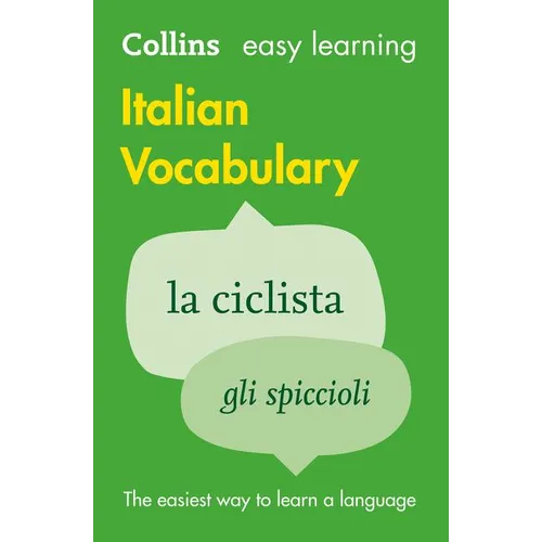 Easy Learning Italian Vocabulary: Trusted support for learning