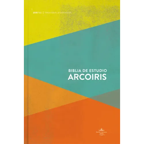 Rvr 1960 Biblia de Estudio Arcoiris, Multicolor Tapa Dura