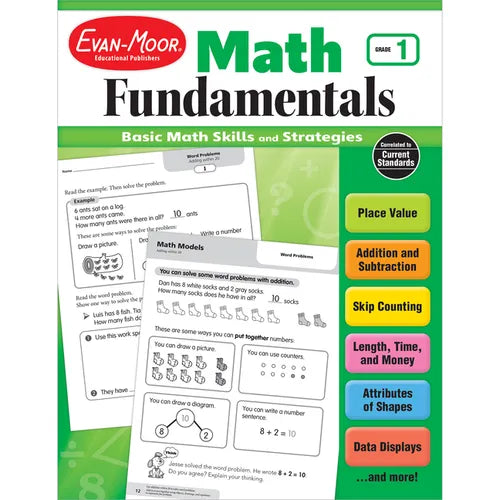 Math Fundamentals, Grade 1