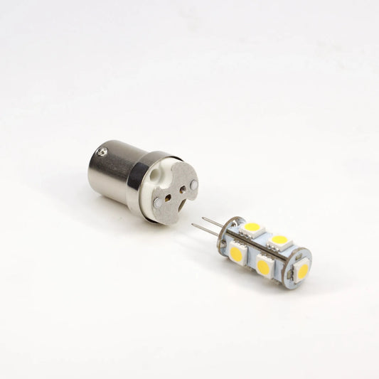 G4 to BA15S BA15D LED Auto Bulb Adapter
