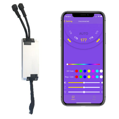 3' LED Whip Elite HD II Pair Magnetic Mount