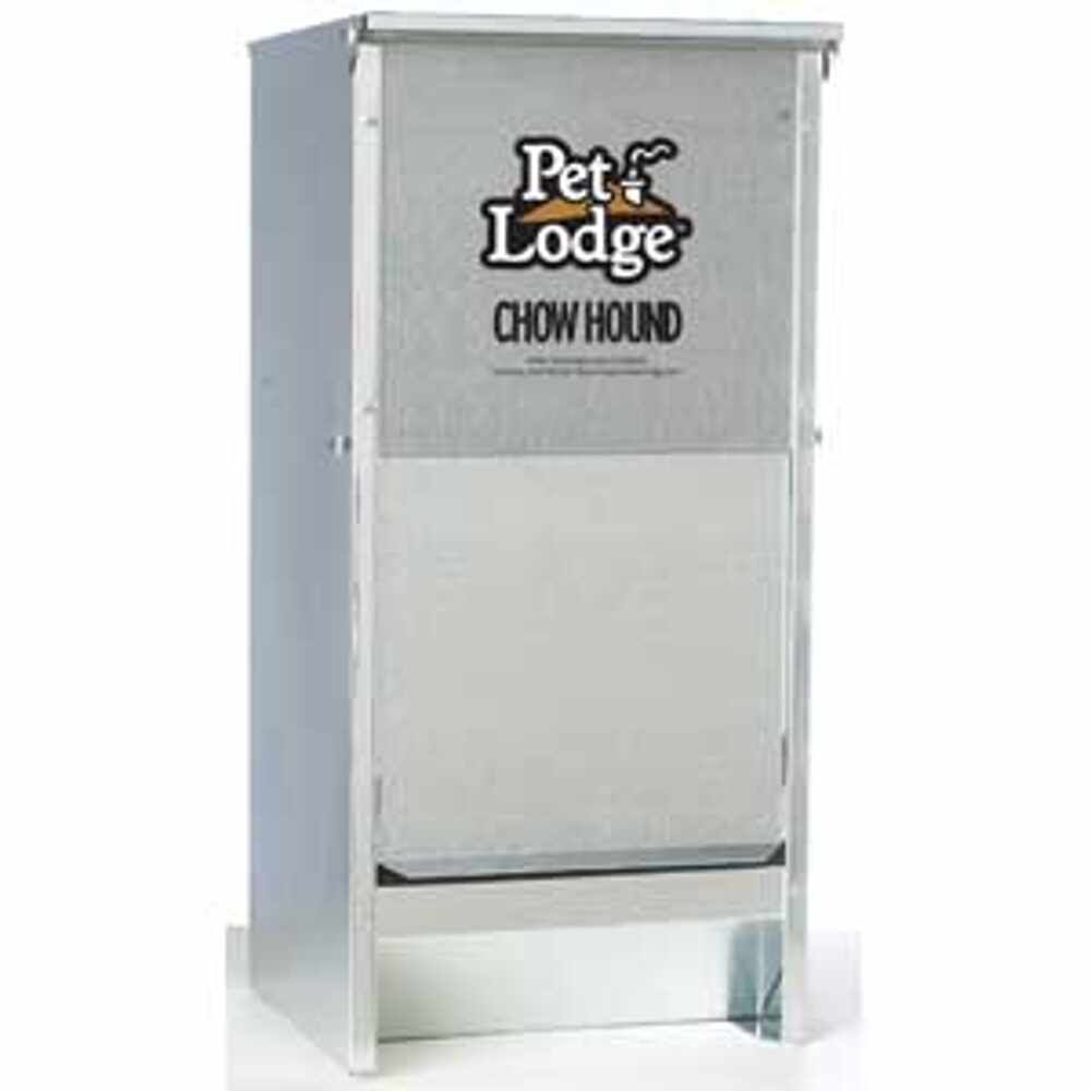 CHOW HOUND PET FEEDER & STORAGE BIN - 12 LBS