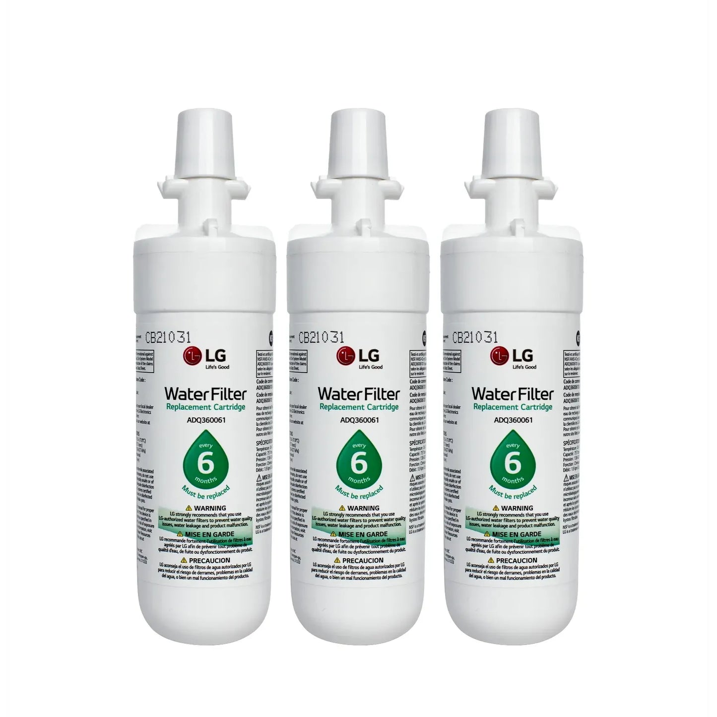 LG LT700P Refrigerator Water Filter ADQ36006101