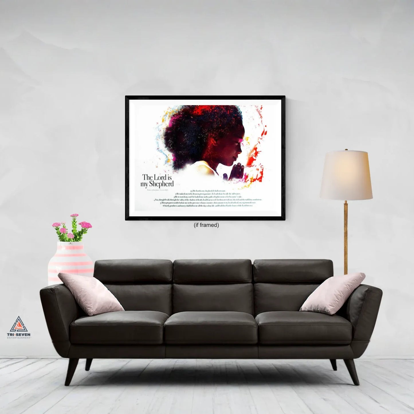 The Lord Is My Shepherd Poster Children (24"x18")