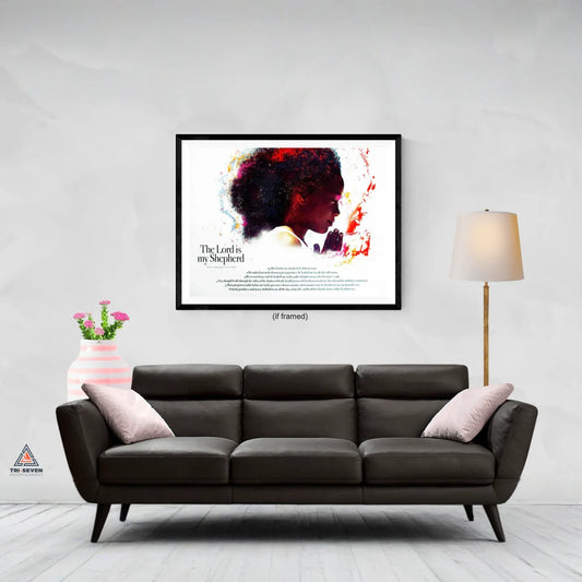 The Lord Is My Shepherd Poster Children (24"x18")