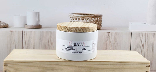 L.O.V.E. Scented 100% Soy Wax Candle - 3 Colors