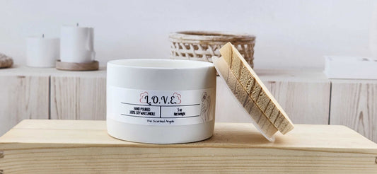 L.O.V.E. Scented 100% Soy Wax Candle - 3 Colors
