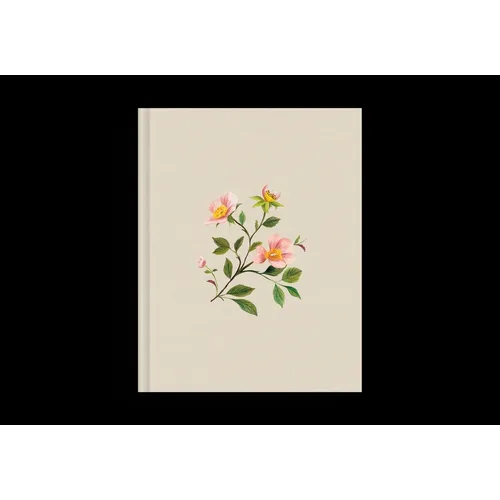 ESV Single Column Journaling Bible (Cloth Over Board, Rosehip Design) - Hardcover