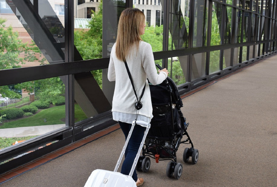 (Worldwide) RetraStrap Hands Free your carry-on luggage - Anti theft.