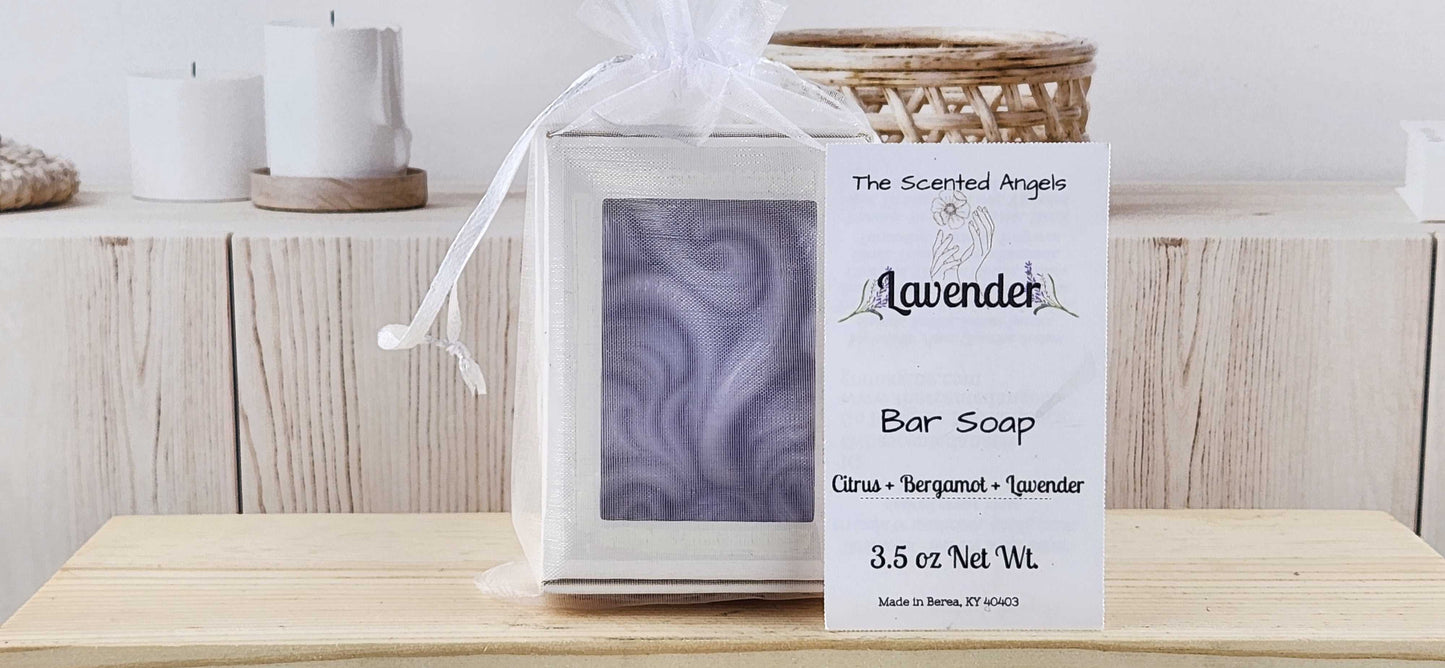 Lavender Floral Bar Soap - F1
