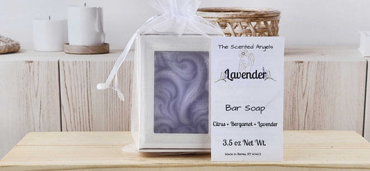 Lavender Floral Bar Soap - F1