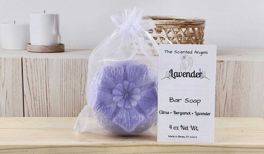 Lavender Floral Bar Soap - F2