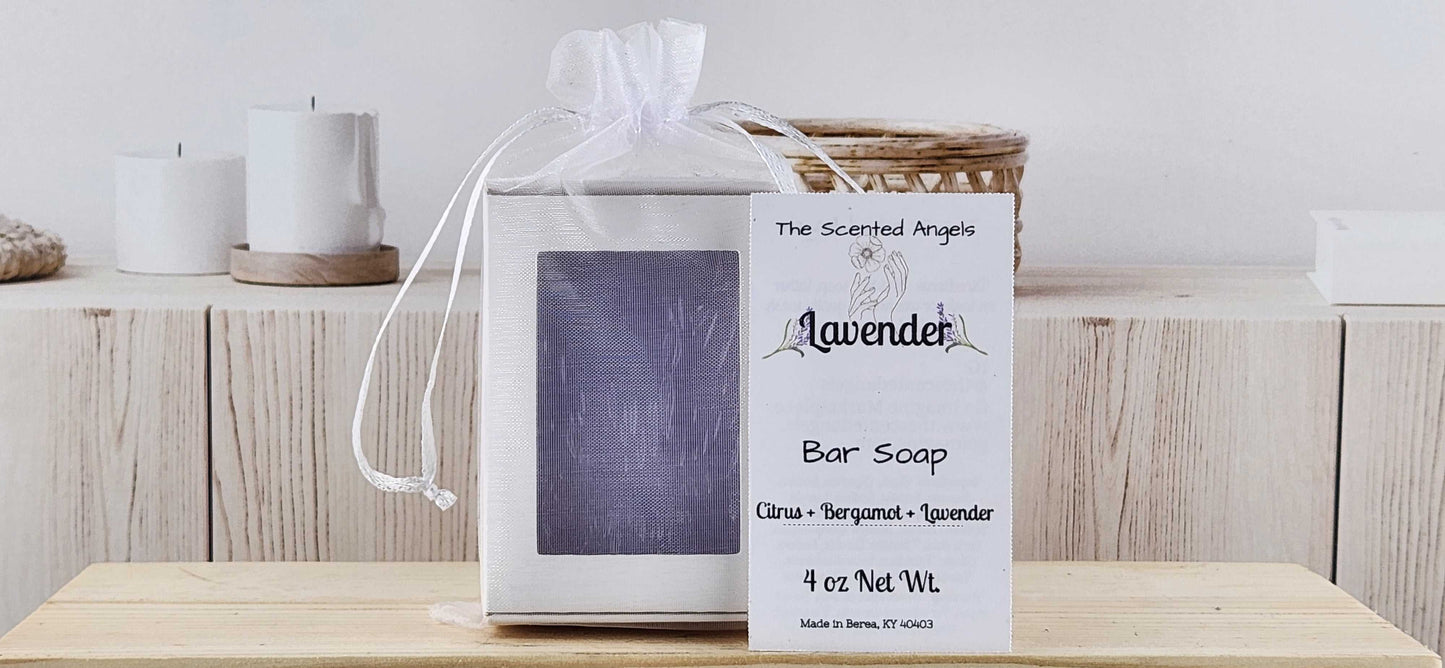 Lavender Rectangle Bar Soap