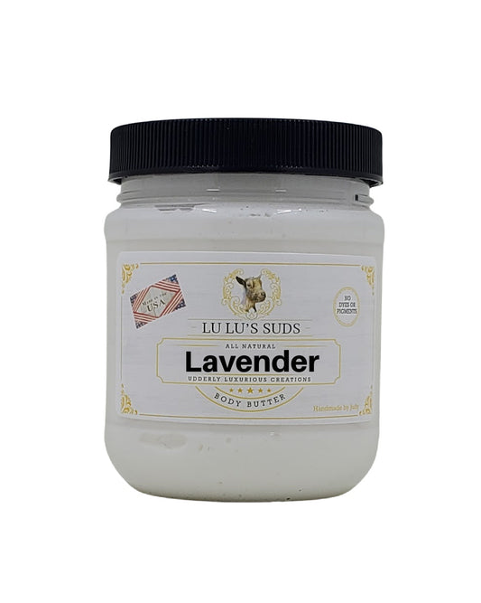 Lavender Coconut Shea Body Butter 8 oz.