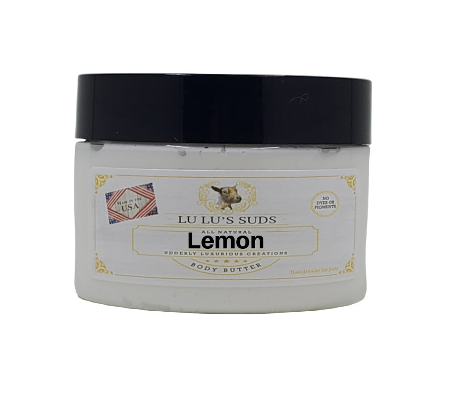 Lemon Coconut Shea Body Butter 4 oz.