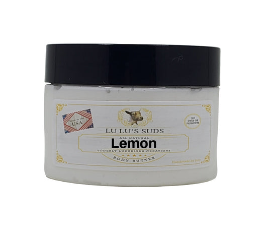 Lemon Coconut Shea Body Butter 4 oz.