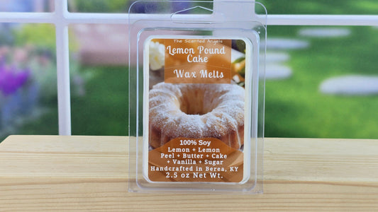 Lemon Pound Cake Soy Wax Melts (Clamshells & Squeezable Wax)