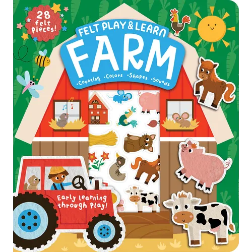 Farm Touchy-Feely Felt Play & Learn: Early Learning Made Fun with Felt
