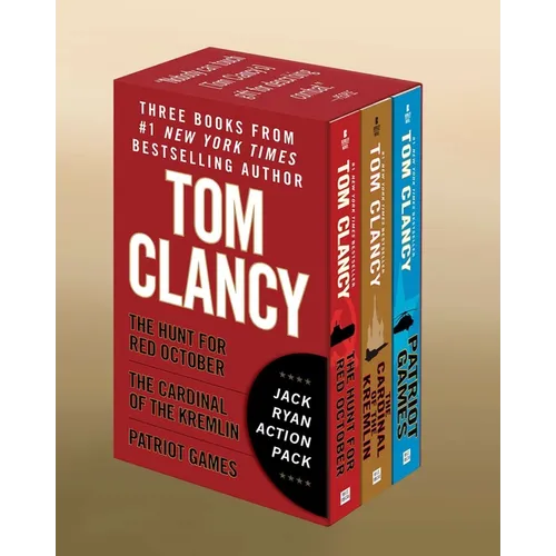 Tom Clancy's Jack Ryan Action Pack: The Hunt for Red October/The Cardinal of the Kremlin/Patriot Games