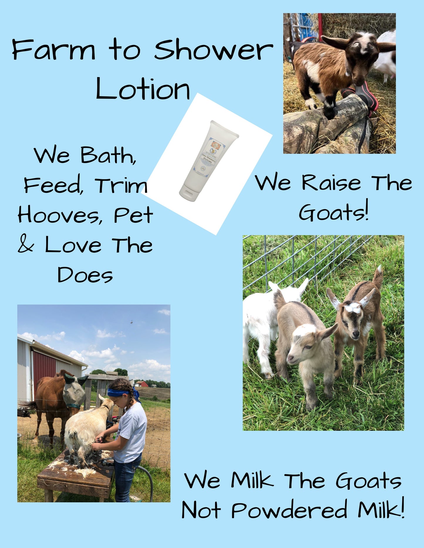 Almond Goat Milk Lotion 4 oz.
