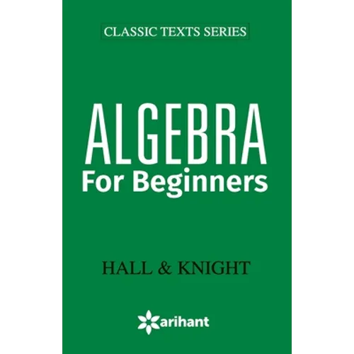 Algebra for Beginners