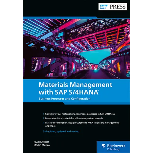 Materials Management with SAP S/4hana: Business Processes and Configuration