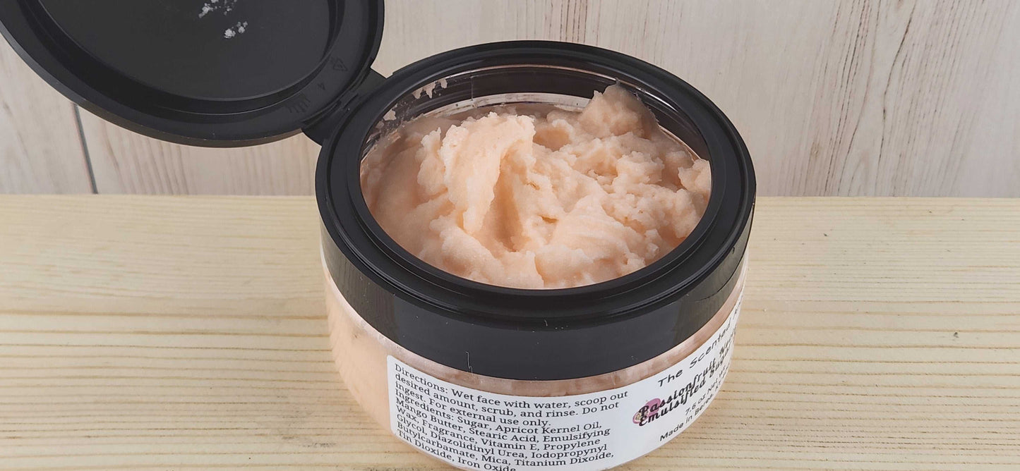 Luxurious Passionfruit Nectarine Emulsified Sugar Scrub