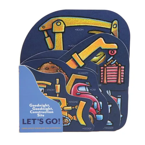 Goodnight, Goodnight, Construction Site: Let's Go!: (Construction Vehicle Board Books, Construction Site Books, Children's Books for Toddlers)