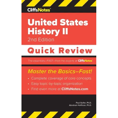 CliffsNotes United States History II: Quick Review