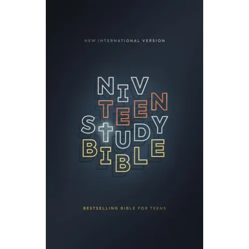 Niv, Teen Study Bible (for Life Issues You Face Every Day), Hardcover, Navy, Comfort Print