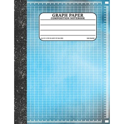 Graph Paper Composition Notebook: Math and Science Lover Graph Paper Cover (Quad Ruled 5 squares per inch, 100 pages) Birthday Gifts For Math Lover Te