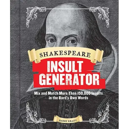 Shakespeare Insult Generator: Mix and Match More Than 150,000 Insults in the Bard's Own Words