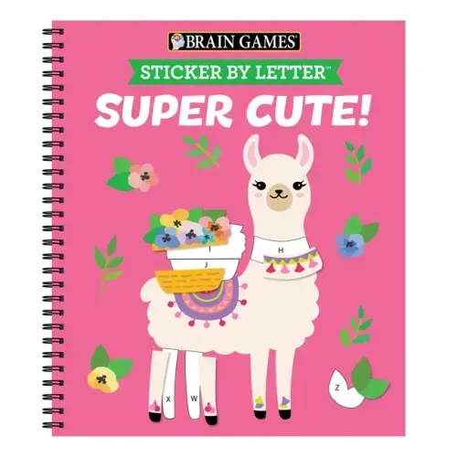 Brain Games - Sticker by Letter: Super Cute!