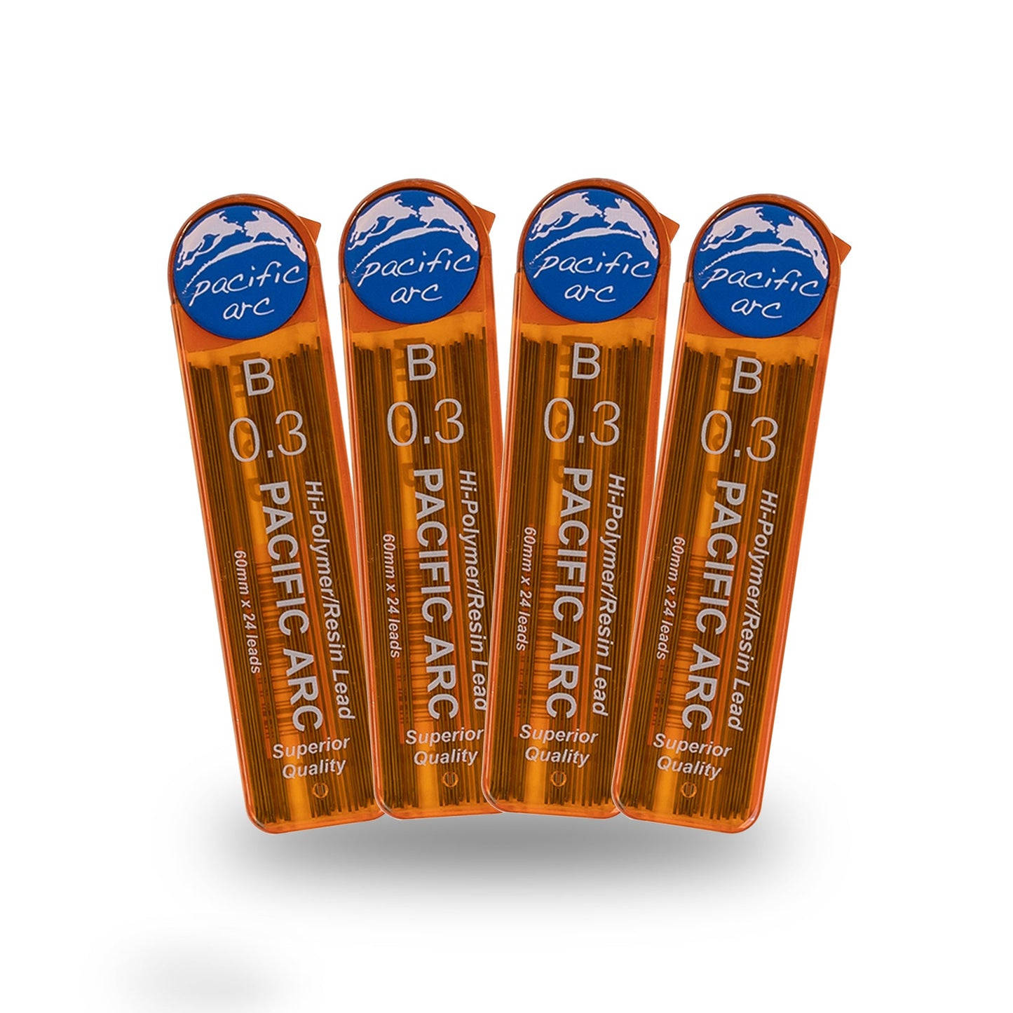 Pacific Arc Mechanical Pencil Refill lead,-  0.3mm - 96 leads - For Art, Sketching, Technical Drawing