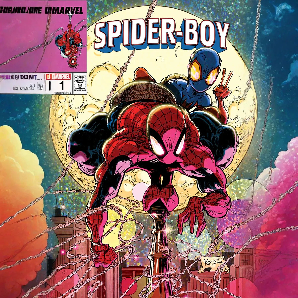 [Signed by Kaare Andrews] SPIDER-BOY #1 UNKNOWN COMICS KAARE ANDREWS EXCLUSIVE VAR [IN STOCK]
